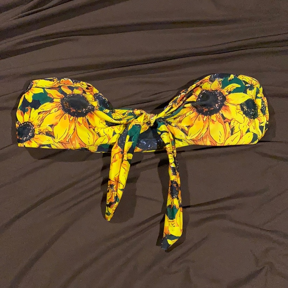 sunflower bikini top